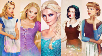 Các công chúa từ truyện cổ tích bước ra đời thật trông sẽ như thế nào?