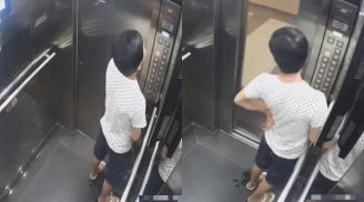 Người đàn ông bất chấp đi vệ sinh ngay dưới bảng điều khiển trong thang máy: Không phải lần đầu!