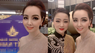 Chọn sai lối makeup, Mai Thu Huyền bị 'dìm' nhan sắc trông thấy