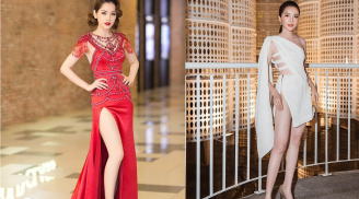 Điểm danh những bộ váy xẻ cao tít tắp của các mỹ nhân Việt