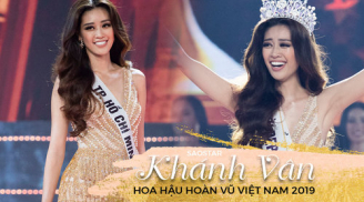 Nguyễn Trần Khánh Vân đăng quang Hoa hậu Hoàn Vũ Việt Nam 2019