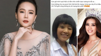 Dương Yến Ngọc khiến dư luận bức xúc khi hành xử kém sang với Tân Hoa hậu Khánh Vân