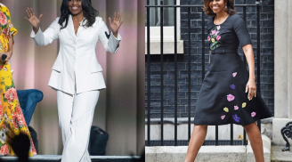 Chẳng cần vóc dáng nuột nà, bà Michelle vẫn sở hữu gu thời trang đáng học hỏi