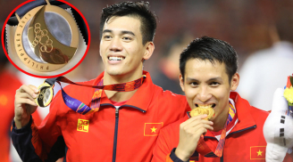 Huy chương vàng U22 Việt Nam tại SEA Games 30 được làm từ kim loại hiếm, đắt hơn vàng ròng 6 lần