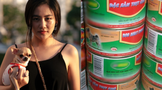 Văn Mai Hương bị dân mạng ném đá khi lên tiếng chỉ trích công ty sản xuất thịt chó đóng hộp