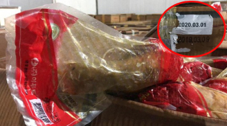 'Tóm gọn' 12 tấn đùi gà tây hun khói quá hạn 1 năm đang được 'sửa date' chuẩn bị tung ra thị trường Tết