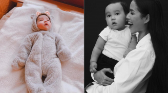 Dân mạng phát sốt với hình ảnh con trai Phạm Hương lúc tròn 1 tuổi vì quá đáng yêu, dễ thương