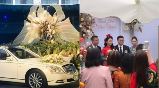 Lộ diện dung mạo 'không phải dạng vừa' của cô dâu, chú rể trong đám cưới 'khủng' ở Quảng Ninh