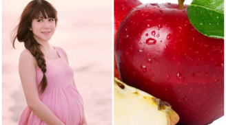 Mẹ bầu ăn táo mỗi ngày ngăn ngừa thiếu máu, tăng cường hệ miễn dịch