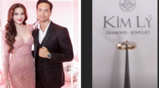 Hà Hồ khoe nhẫn kim cương 'khủng' được bạn trai Kim Lý tặng Valentine?