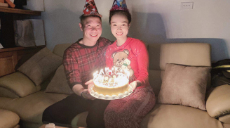 Nghệ sĩ Công Lý giản dị tổ chức sinh nhật cho bạn gái kém 15 tuổi