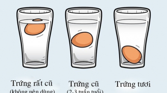 Chỉ 3 mẹo đơn giản, sẽ giúp bạn phân biệt trứng tươi hay trứng hỏng nhanh chóng