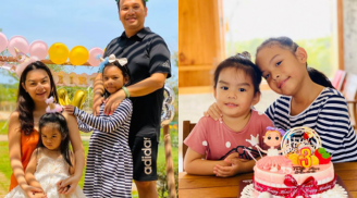 Phạm Quỳnh Anh và chồng cũ Quang Huy bất ngờ tái ngộ trong ngày sinh nhật con gái