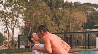 Nụ hôn đầy sáng tạo của Hồ Vĩnh Khoa và bạn trai đồng giới khiến fan bấn loạn