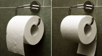 Đặt giấy vệ sinh theo chiều nào mới đúng? Câu trả lời chắc chắn khiến bạn 'giật mình'