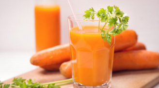 Uống nước ép cà rốt mỗi ngày: Sáng mắt, đẹp da dại gì không thử