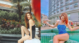 Các nàng mỹ nhân Việt tích cực lăng xê mốt bikini chấm bi gợi cảm