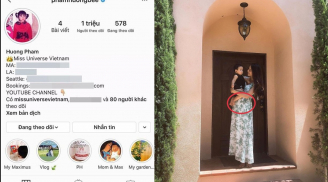 Tài khoản Instagram của Phạm Hương 'bốc hơi' sau tin đồn mang thai lần hai