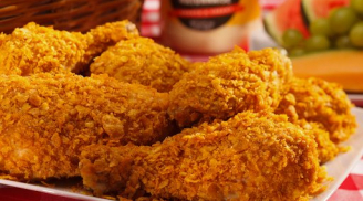 Công thức ràn gà KFC đơn giản, vỏ giòn vàng béo ngậy, thơm ngon chẳng kém ngoài hàng