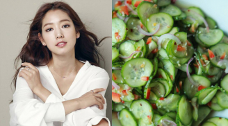 Thực đơn giúp Park Shin Hye giảm 10kg một tháng