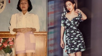 Phong cách thời trang sành điệu của mẹ Diệu Nhi cách đây hàng mấy chục năm khiến con gái cũng phải thua xa