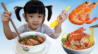 Cho trẻ ăn bao nhiêu tôm là đủ, cách ăn tôm tốt cho sức khỏe?