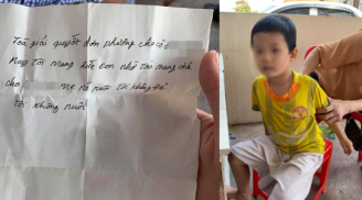 Bé trai 3 tuổi bị bố bỏ rơi tại tòa kèm lời nhắn: “Tôi không đẻ, tôi không nuôi”