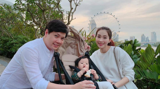 Hoa hậu Đặng Thu Thảo hạ sinh quý tử nặng 3,5kg