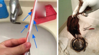 Cống nhà vệ sinh tắc do tóc: Đây là cách giải quyết sự cố nhanh - gọn chỉ trong 5 phút