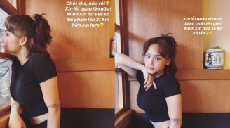 Miu Lê bị chỉ trích vì vô tư gác chân lên ghế quán ăn chỉ để chụp ảnh
