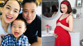 Đinh Ngọc Diệp đang mang bầu con trai thứ 2 cho Victor Vũ, cuối thai kỳ mới chịu thông báo tin vui