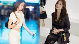 Đụng hàng 'xuyên biên giới' với đàn chị Song Hye Kyo, Ngọc Trinh ghi điểm nhờ cách mix phụ kiện tinh tế