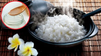 Trộn gạo với 1 thìa này trước khi nấu: Cơm chín dẻo thơm lại giảm hẳn 50% calo, ăn no cũng không lo béo