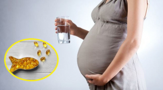 Phụ nữ uống dầu cá khi mang thai, lợi ích tăng gấp 3
