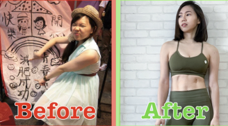 5 nguyên tắc vàng giúp cô gái Trung Quốc giảm 13 kg trong 6 tháng