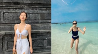 Các mỹ nhân Hàn chỉ chuộng dáng bikini đơn giản nhưng vẫn đủ gợi cảm và che khuyết điểm