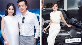Dương Khắc Linh thay vợ bầu “tháp tùng” chị dâu ca sĩ đi nhận ô tô tiền tỷ giữa mùa dịch