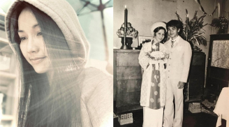 Kim Hiền chia sẻ ảnh cưới của ba mẹ kèm lời nhắn gửi đầy xúc động