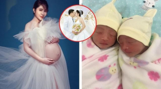 Hoa hậu Đặng Thu Thảo hạ sinh đôi 2 quý tử cho chồng đại gia sau 2 năm kết hôn