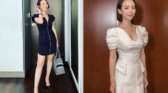 'Hoa hậu làng hài' Thu Trang bỗng 'đổi phỏm' sang diện váy dáng ngắn khoe chân dài miên man