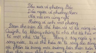 Pha 'bẻ lái' siêu lầy của nữ sinh khi phân tích bài thơ 'Sóng' của Xuân Quỳnh, xứng danh 'cao thủ'