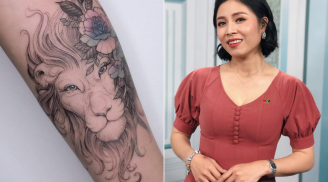 Nữ MC đam mê xăm hình nhất VTV - Hoàng Linh tiếp tục 'tậu' hình xăm 'khủng' trên cánh tay