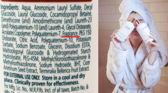 Cảnh báo: 5 chất độc có trong dầu gội, sữa tắm có thể gây rối loạn nội tiết, ung thư