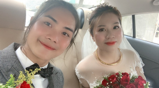 Mắt tròn mắt trước chú rể 'xinh gái' hơn cô dâu, nhan sắc thực sự gây 'hoang mang'