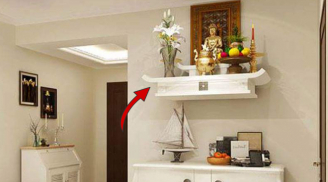 Bàn thờ đặt đúng 5 vị trí 'tán lộc' khiến gia chủ lụi bại, kiểm tra xem nhà bạn có phạm đại kỵ không