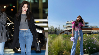 Các thành viên nhóm Red Velvet chẳng ai cao 1m70 nhưng có cách diện quần jeans hack dáng vô cùng