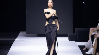 Hoa hậu Hương Trà lên tiếng xin lỗi sau sự cố lộ ngực ngay trên sàn catwalk khiến dư luận dậy sóng