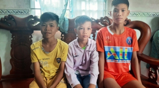 3 em nhỏ đạp xe từ Cà Mau lên TP.HCM tìm cha mẹ: Giọt nước mắt phút đoàn tụ