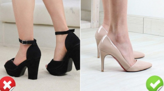 Chân to thì tuyệt đối nói không với 3 kiểu giày này