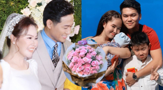 Lê Phương tinh tế gửi hoa chúc mừng ngày vui của Quý Bình